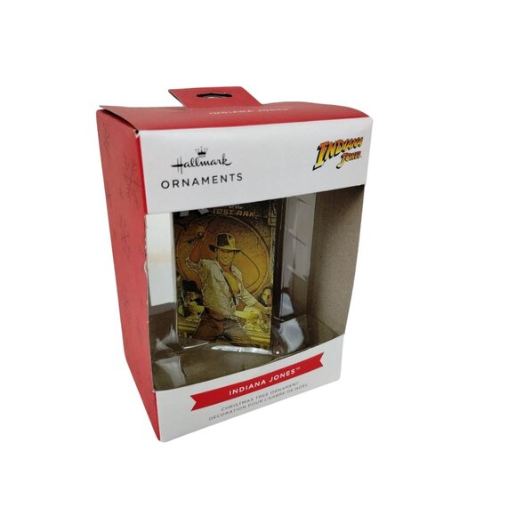 Hallmark Indiana Jones VHS Tape Christmas Tree Ornament - Picture 3 of 10